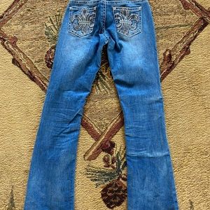 Girls jeans like new, size 14
